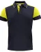 Prime Polo Heren Marine/neongeel