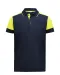 Prime Polo Heren Marine/neongeel