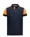 Prime Polo Heren Marine/neonoranje