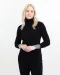 Ashland Turtle Gebreide Sweater Dames Zwart