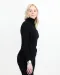 Ashland Turtle Gebreide Sweater Dames Zwart