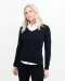 Ashland V  Gebreide Sweater Dames Zwart