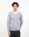 Ashland V Gebreide Sweater Heren Grijs mélée