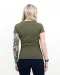 Whailford T-Shirt Dames Mosgroen