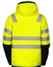 6418 GEVOERDE SIGNALISATIEJAS EN ISO 20471 KLASSE 3 Geel