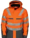 6418 GEVOERDE SIGNALISATIEJAS EN ISO 20471 KLASSE 3 Oranje/zwart