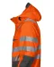 6418 GEVOERDE SIGNALISATIEJAS EN ISO 20471 KLASSE 3 Oranje