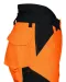 6514 GEVOERDE SIGNALISATIEREGENBROEK EN ISO 20471 KLASSE 2 Oranje/zwart
